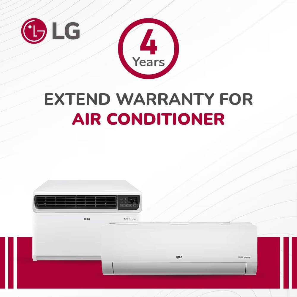 LG Platinum Plan - 4 Years Extended Warranty AMC Plan for Air Conditioner - WAC ( 2.0 Ton)