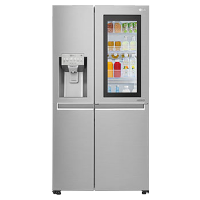 LG - Knock Twice -  See Inside -  668 Ltr Door-in-Door Refrigerator