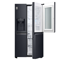 LG - Knock Twice -  See Inside -  668 Ltr Door-in-Door Refrigerator