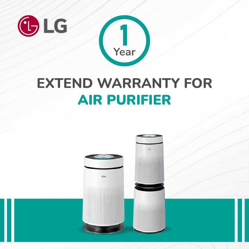 LG BEST CARE 1YR PLATINUM PLAN - Air Purifier (AS95GDWT0)