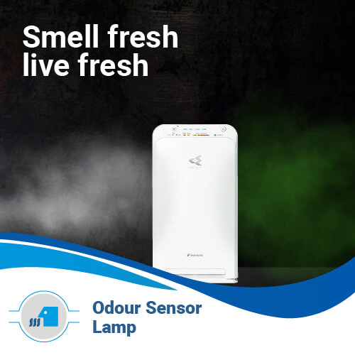 Daikin Air Purifier Streamer MC40XVM6 Covers 350 Sq. Feet Technology