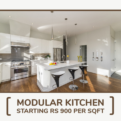 Kitchen Work (Starting from Rs 900 per sqft)